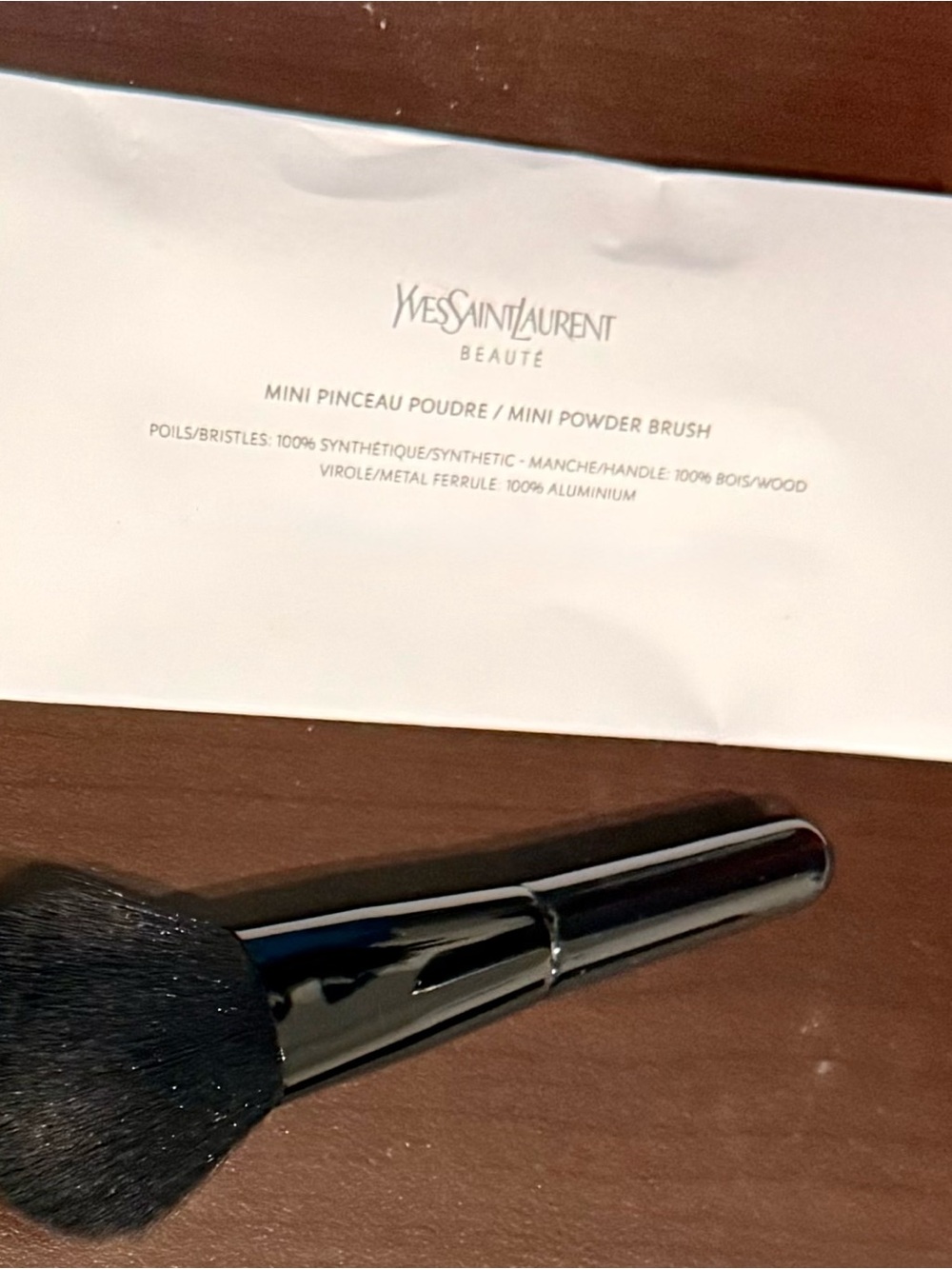 Yves Saint Laurent (YSL) Beauty Mini Powder Brush - Black